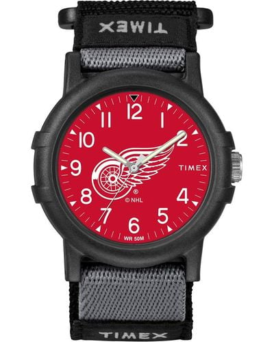 Timex Twzhrdwya Nhl Recruit Detroit Red Wings Watch