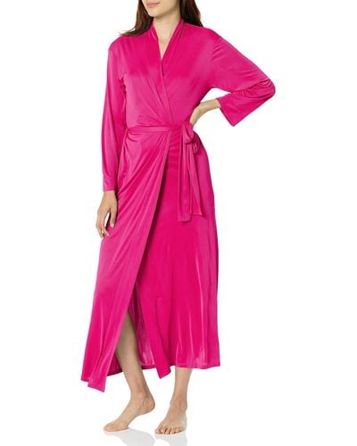 Natori Robe Length 54",wild Pink,x-large