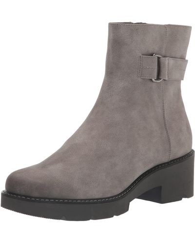 Naturalizer S Carlena Ankle Boot Gray 6 W