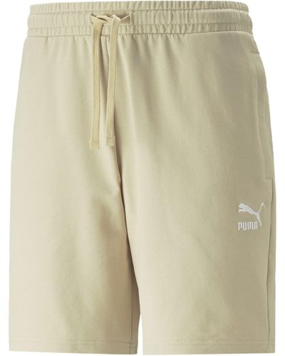 PUMA Classics 8" Shorts - Natural