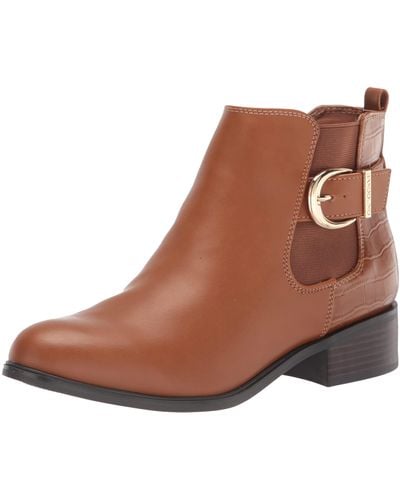 Bandolino Dolly Ankle Boot - Brown