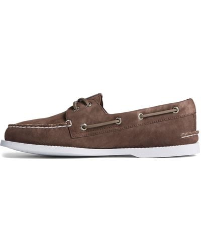 Sperry Top-Sider Authentic Original 2 Eye Boat Shoe - Brown