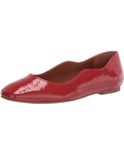 Lucky Brand Womens Dellie Ballet Flat - Red