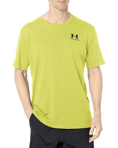 Under Armour S Sportstyle Left Chest Short-sleeve T-shirt , - Yellow