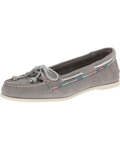 Sperry Top-Sider Audrey Satin Piping - Gray
