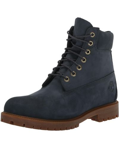 Timberland Heritage 6 Inch Lace Up Waterproof Boot - Black
