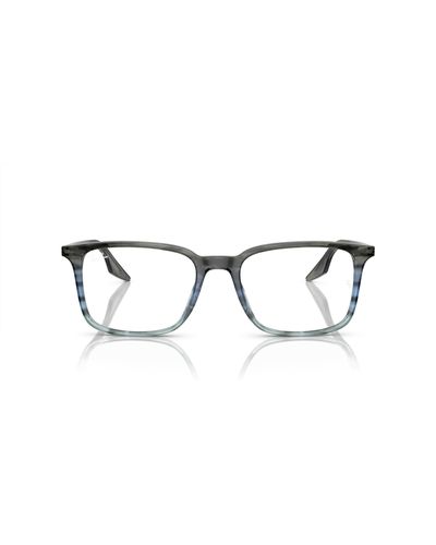 Ray-Ban Rx5421 Rectangular Prescription Eyewear Frames - Black