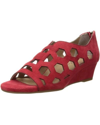 Bettye Muller Concepts Sean Wedge Sandal - Red