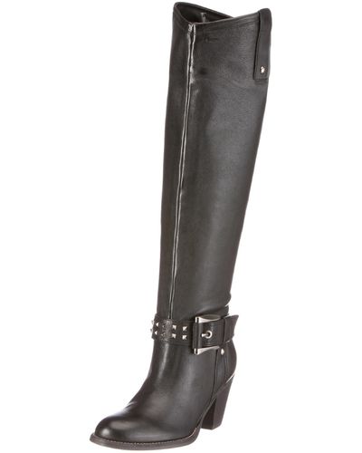 Geox Donna Chelsey Knee-high Boot,black,38.5 M Eu / 8.5 B(m)