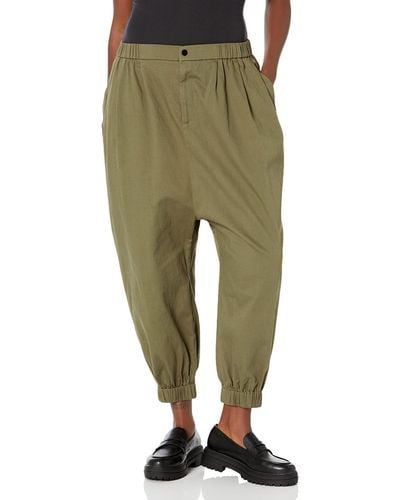 The Drop Martini Olive Drop Crotch Pants By @amazonthedrop - Green
