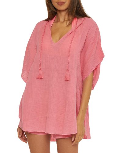 Trina Turk Standard Serene Poncho - Pink