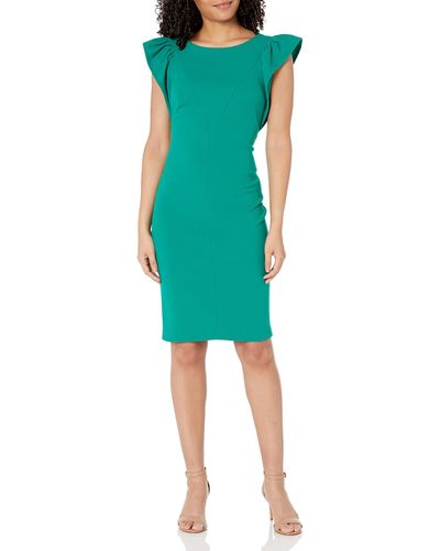Calvin klein top tea length dresses