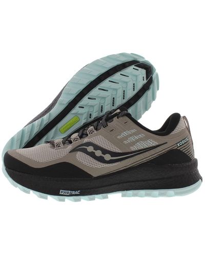 Saucony Xodus 10 Trail Running Shoes - Gray