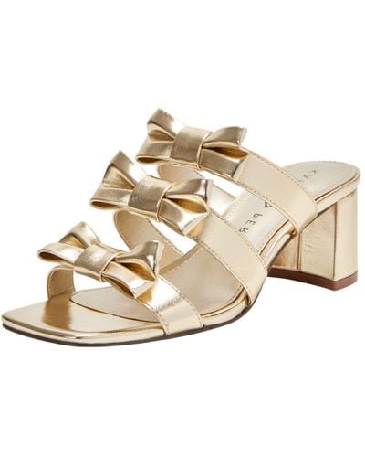 Katy Perry Shoes The Tooliped Bow Sandal Heeled - Natural