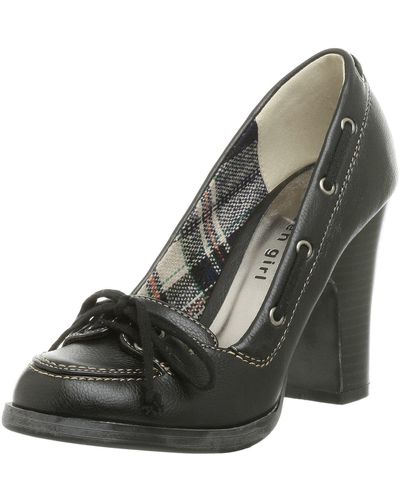 Madden Girl G-mint High Heel Loafer,black,11 M