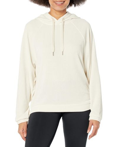 Andrew Marc Long Sleeve Fashion Hoodie - White