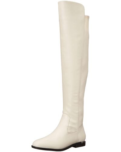 Calvin Klein Rania Over-the-knee Boot - White