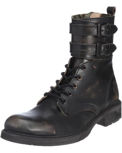 DIESEL Elwood Lace-up Boot,black,12.5 M Us