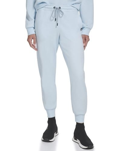DKNY Sport Fleece Jogger Sweatpant With Pockets - Blue