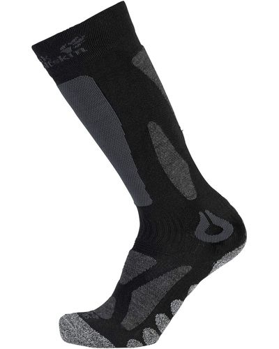 Jack Wolfskin Ski Merino Sock High Cut - Black