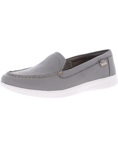Rockport Womens Ayva Washable Loafer Shoes - Size 5 W - Gray