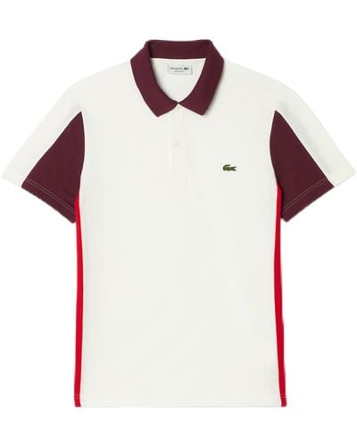 Lacoste Regular Fit Short Sleeve Color Blokced Polo Shirt - Multicolor