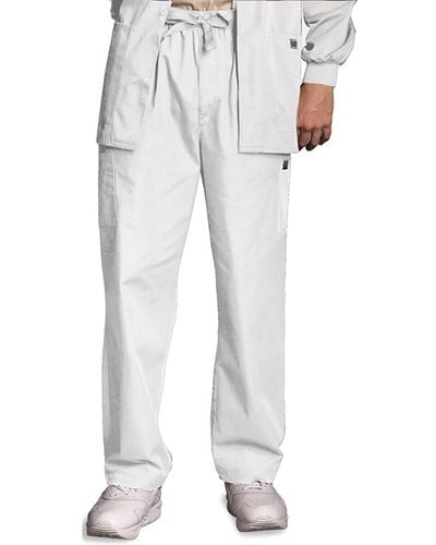 CHEROKEE Medical Cargo Pants For Workwear Originals - White