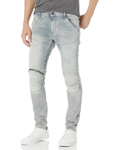 G-Star RAW 5620 3d Zip Knee Skinny Fit Jeans - Blue
