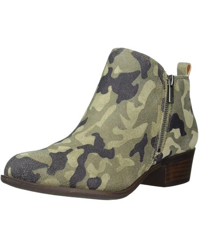Lucky Brand Baselcozy Bootie Ankle Boot - Green