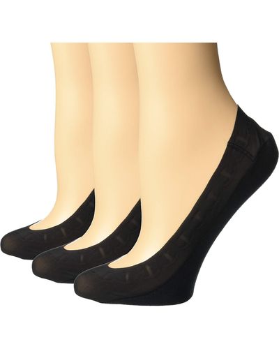 Sperry Top-Sider Top-sider Ultra Light Mesh Top Liner Socks - Black
