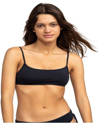 Roxy Beach Classics Bralette Bikini Top - Black