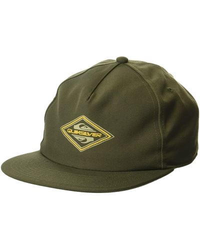 Quiksilver Fiver Snapback Hat - Green
