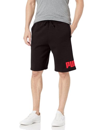 PUMA Big Logo 10" Shorts - Schwarz