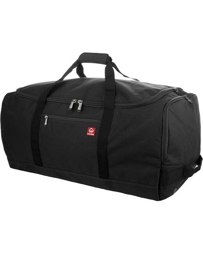 Wolverine 30" Duffel With Boot Made From High-density Canvas - Black