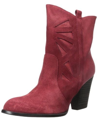 Charles David Amado Ankle Boot - Red