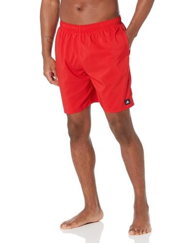 adidas Standard Sold Classics Swim Shorts - Red