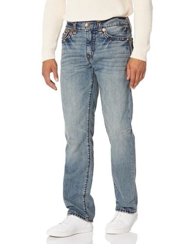 True Religion Brand Jeans Ricky Super T Flap Jean - Blue