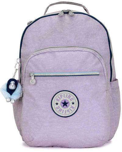 Kipling Seoul 15" Laptop Backpack - Purple