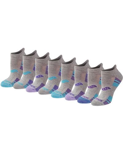 Saucony Performance Heel Tab Athletic Socks - Multicolor