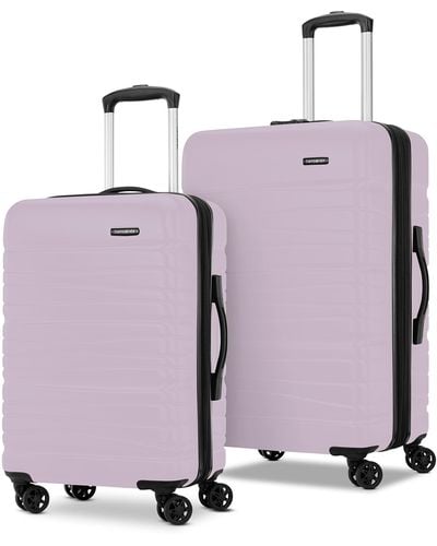 Samsonite Evolve Se Hardside Expandable Luggage With Double Spinner Wheels - Purple