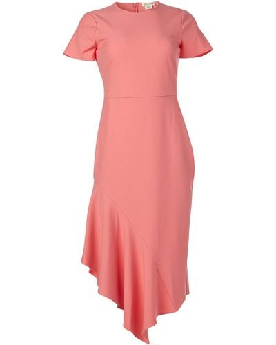 Shoshanna Midi Dress - Pink