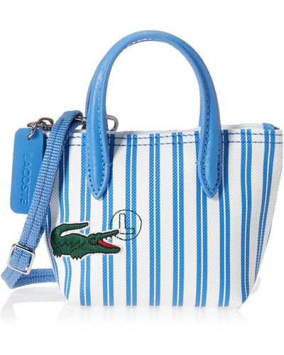 Women's Lacoste L.12.12 Mini Stripe Print Tote