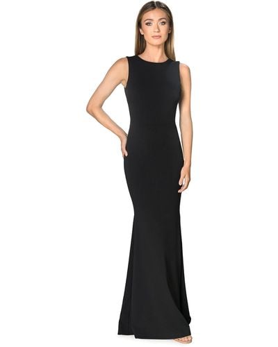 Dress the Population S Leighton Bodycon Maxi Special Occasion - Black