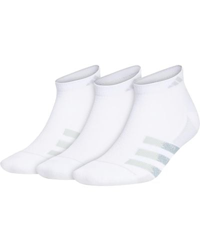adidas Superlite Stripe 3 Low Cut Socks - White