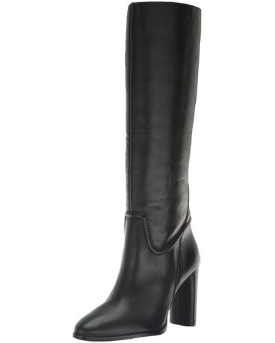 Vince Camuto Evangee Knee High Boot Fashion - Black