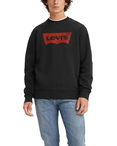 Levi's Graphic Crewneck Sweatshirt, - Black