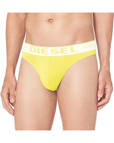 DIESEL Bold Thong Underwear - Yellow