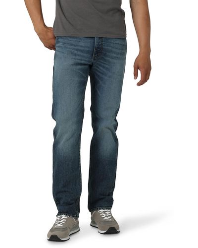 Lee Jeans Relaxed Fit Taper Jean - Blue