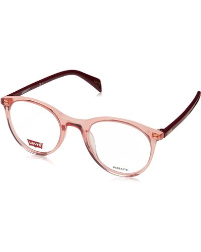 Levi's Unisex Adult Lv 1005 Prescription Eyeglass Frames - Pink