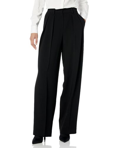 Theory Double-pleat Pant - Black